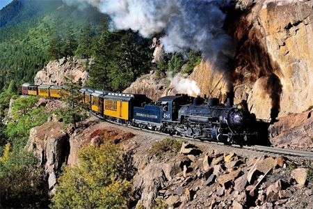 Fall things to do. Durango-Silverton steam train experience